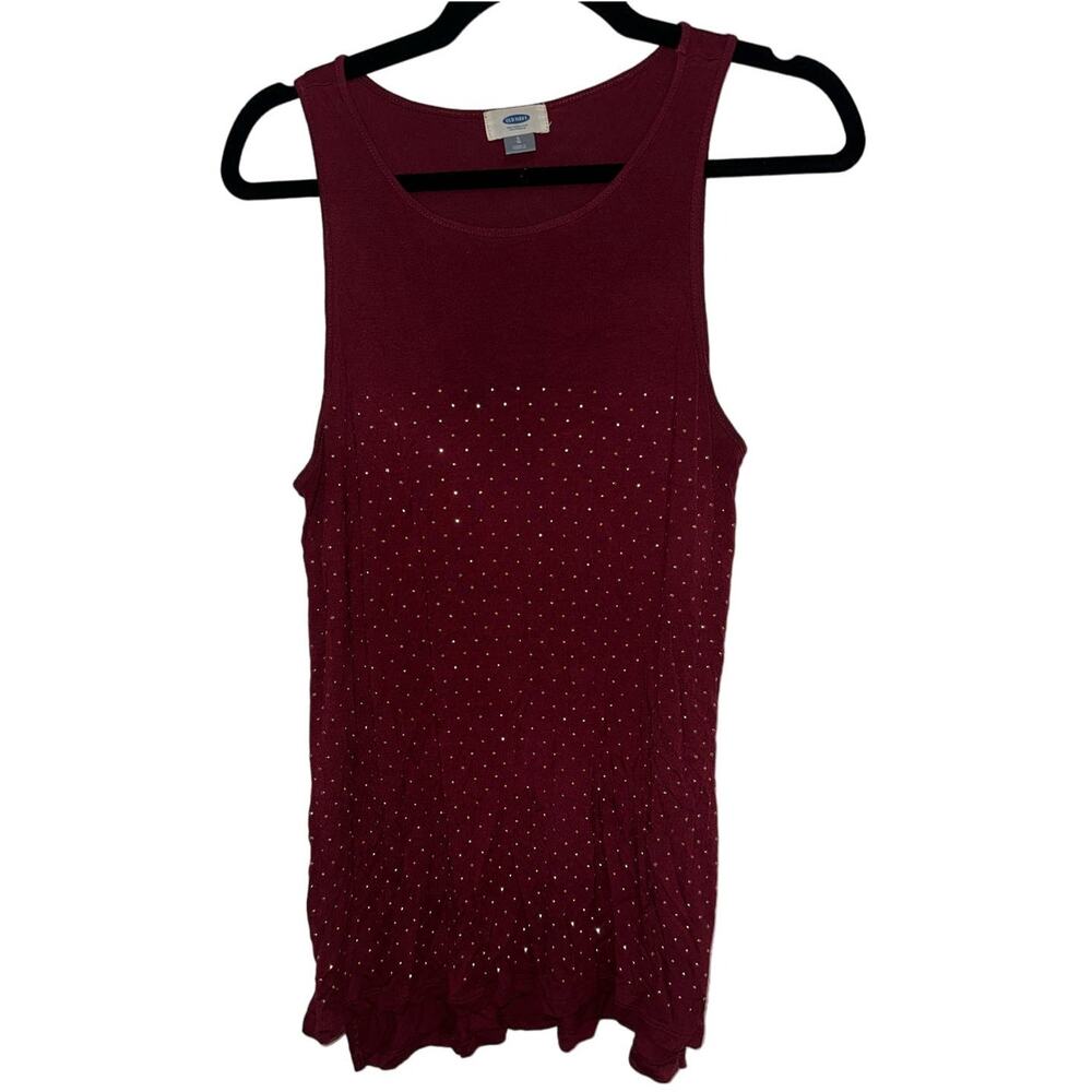 Red and Gold Old Navy Tank Top Size L